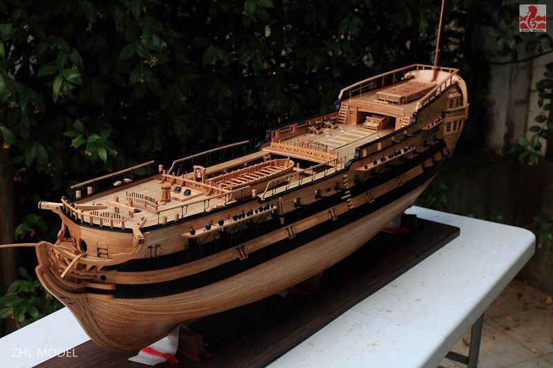 楽天市場】スケール1/48船モデルUSS Bonhommeリチャード